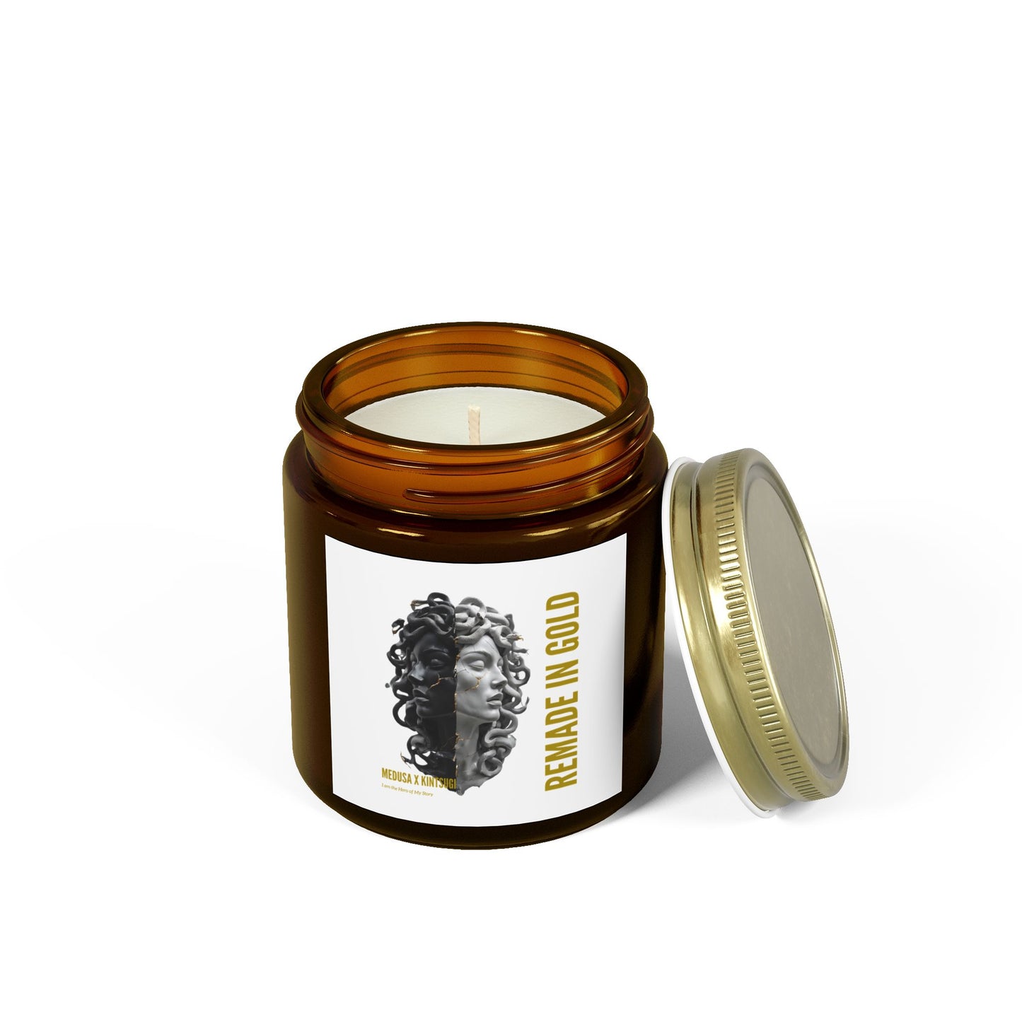 Remade in Gold™: Medusa x Kinsugi Candle – 4oz / 9oz