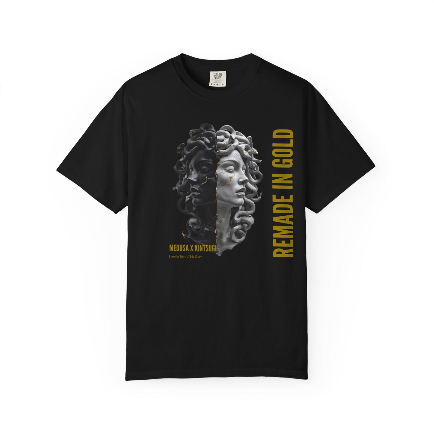 Medusa x Kintsugi: Remade in Gold™ Unisex Tee