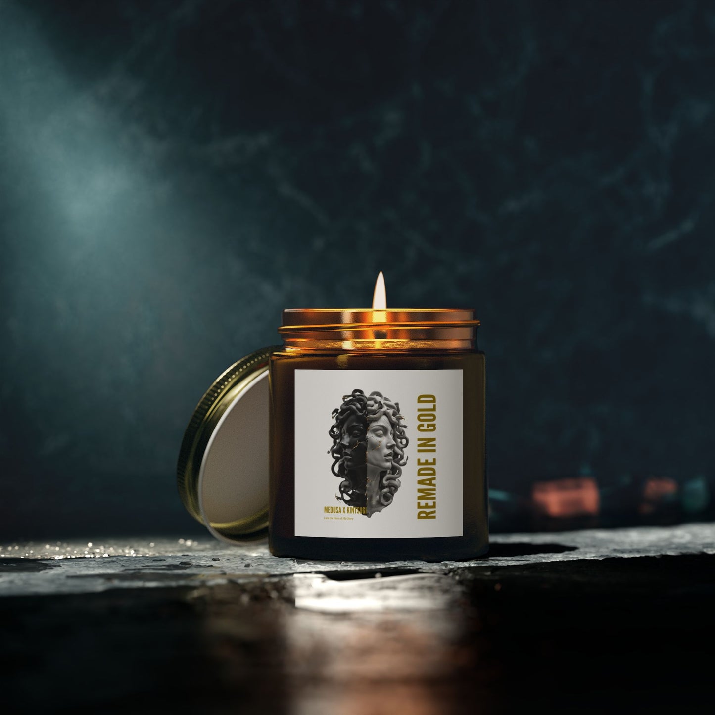 Remade in Gold™: Medusa x Kinsugi Candle – 4oz / 9oz