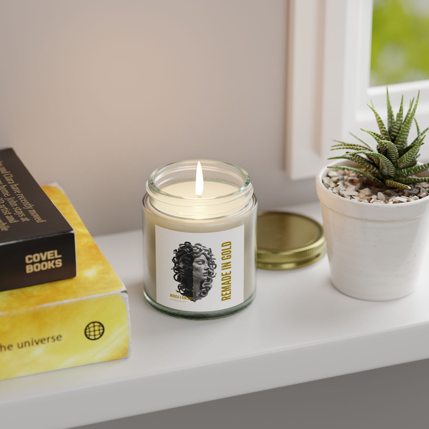 Remade in Gold™: Medusa x Kinsugi Candle – 4oz / 9oz