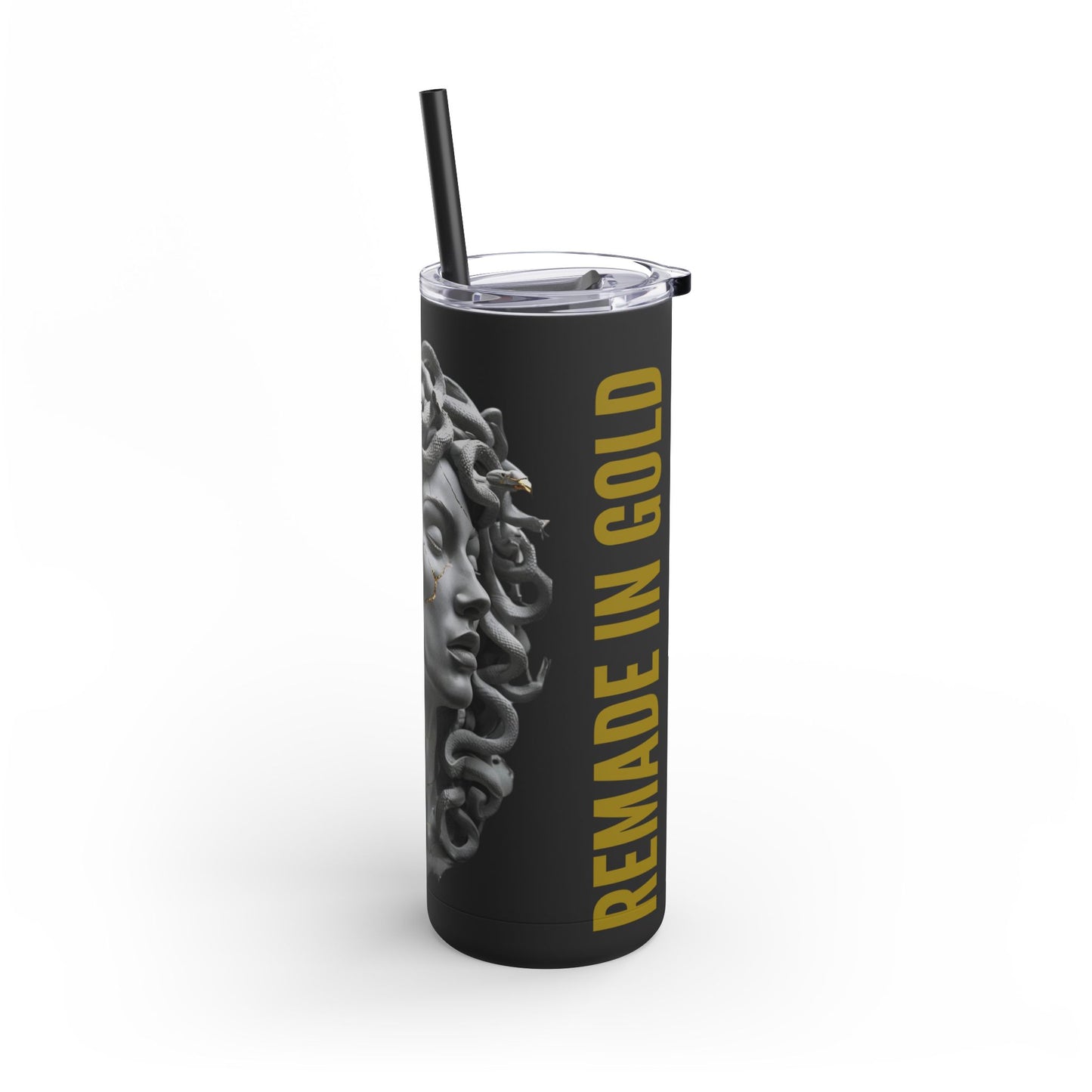 Remade in Gold™ Tumbler – Medusa x Kintsugi 20oz