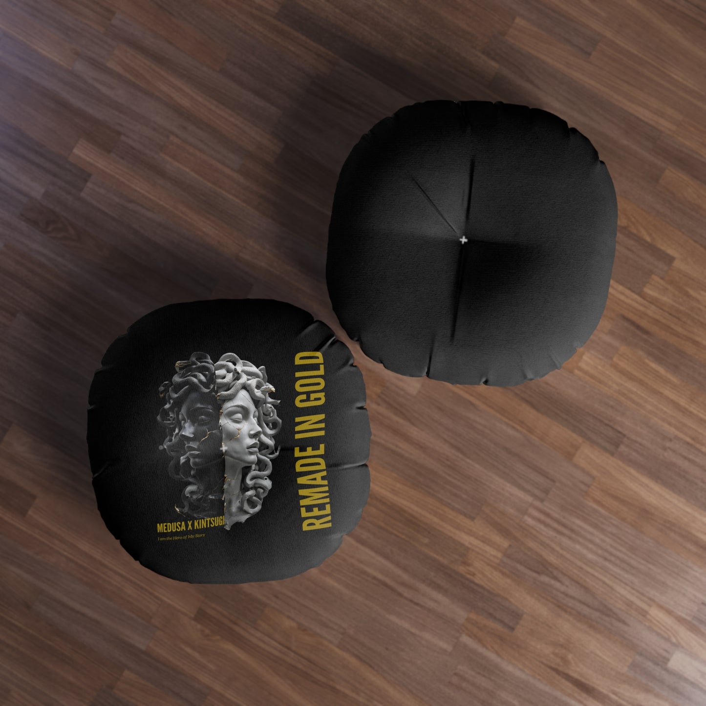 Remade in Gold™ Medusa Floor Pillow