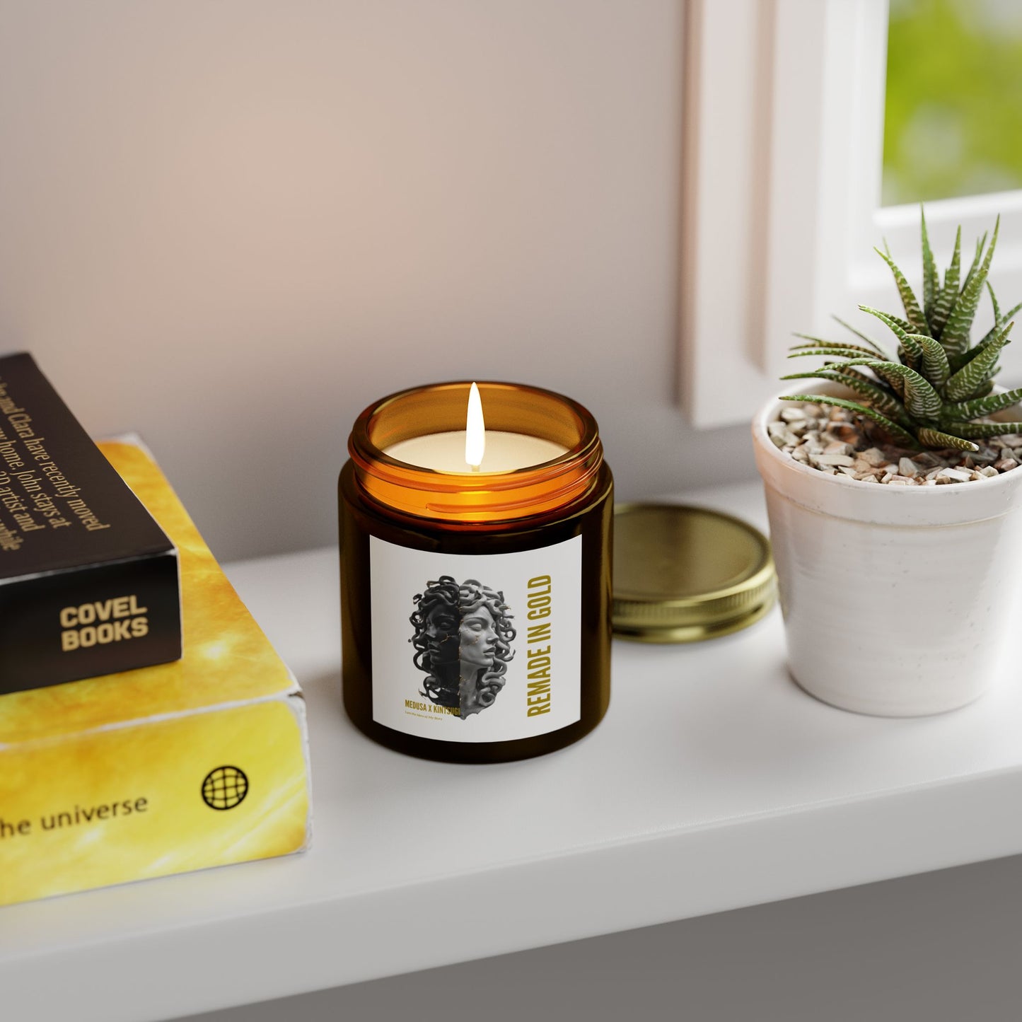 Remade in Gold™: Medusa x Kinsugi Candle – 4oz / 9oz