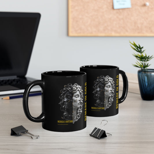 Remade in Gold™ Mug – Medusa x Kintsugi Art