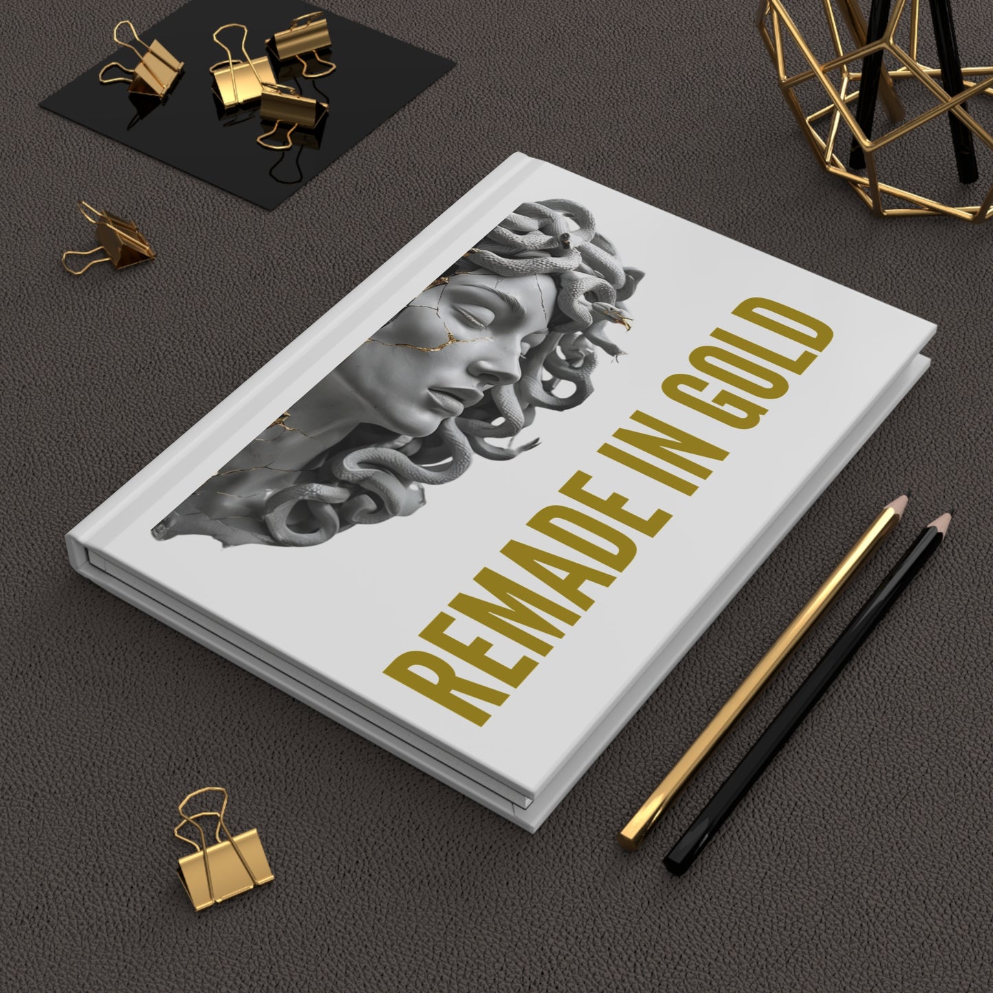 Medusa x Kintsugi Journal – Remade in Gold™ Diary