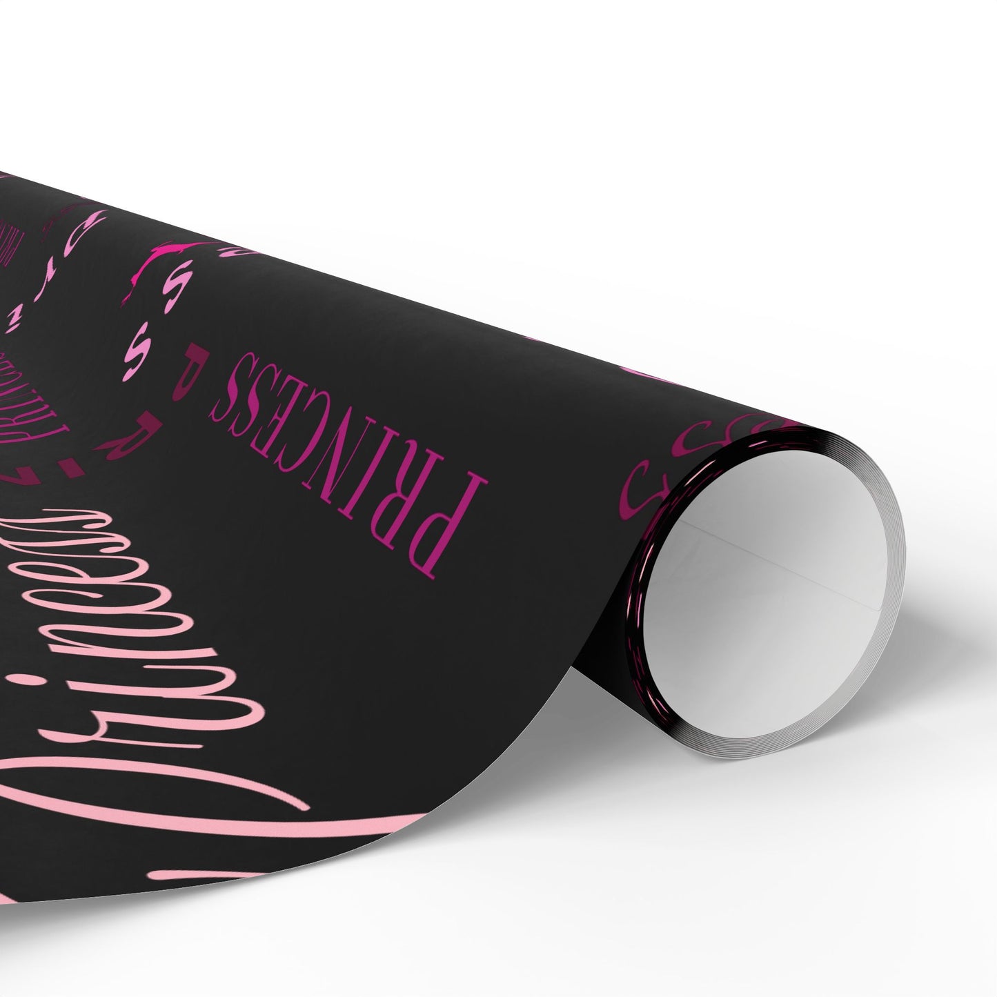 Princess, All Wrapped-up Wrapping Papers with Pink text