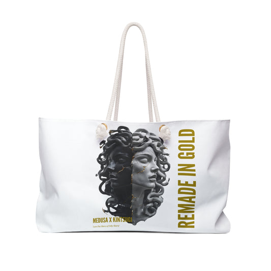 “Medusa x Kintsugi™ Weekender – Remade in Gold™”