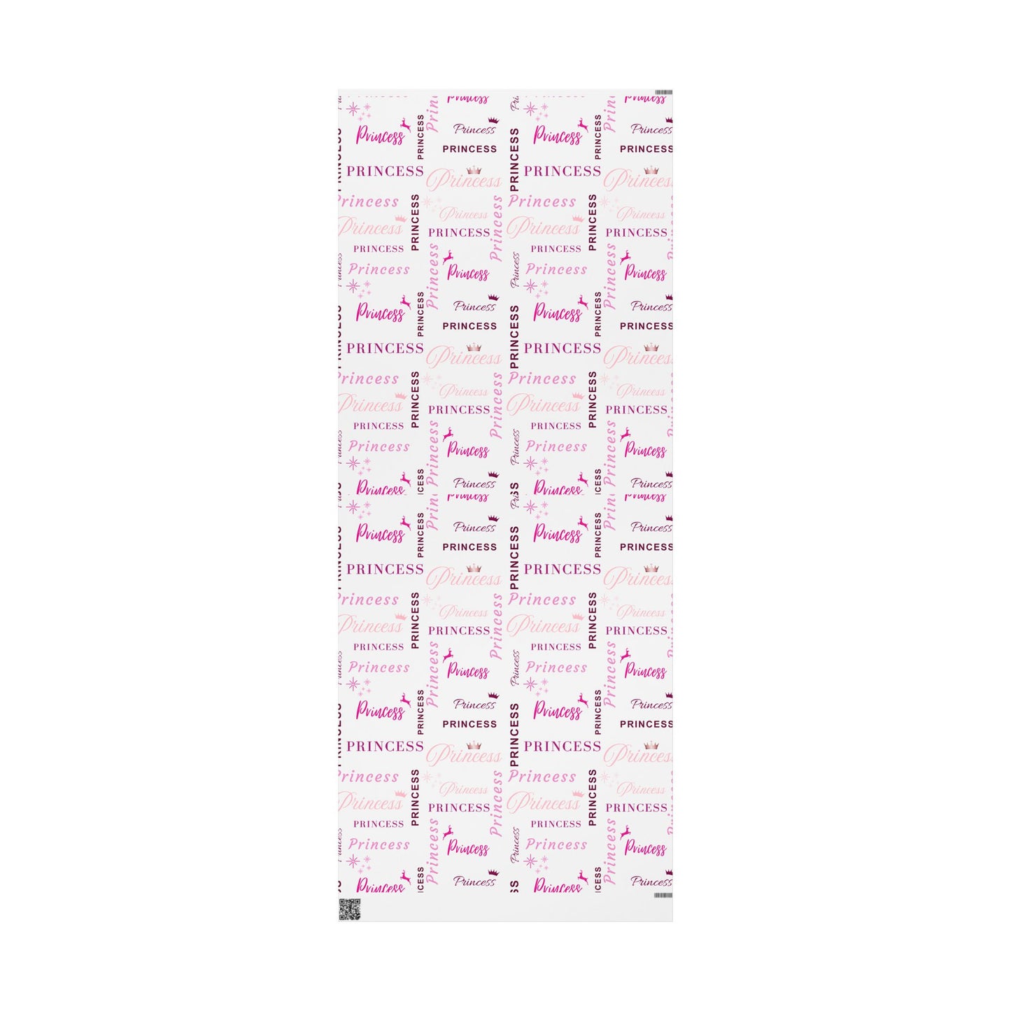 Princess, All Wrapped-up Wrapping Papers with Pink text