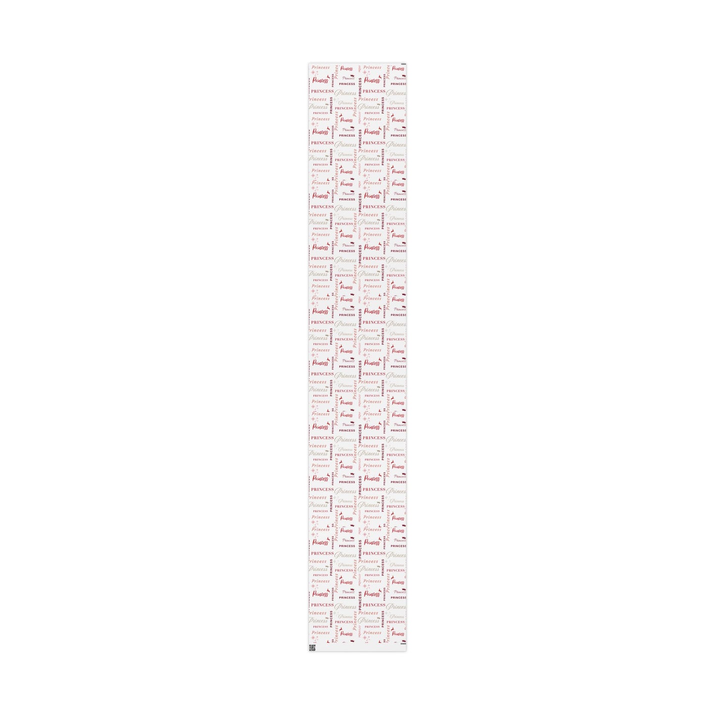 Princess All Wrapped-up Wrapping Papers with Red Text