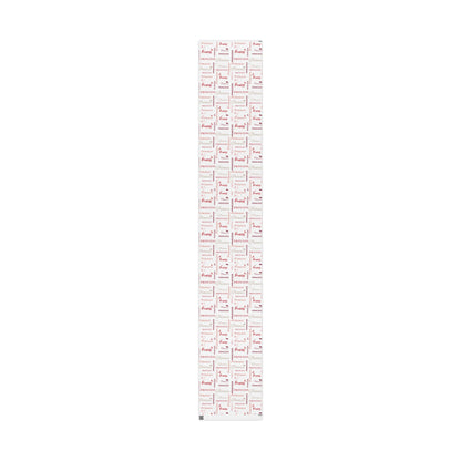 Princess All Wrapped-up Wrapping Papers with Red Text