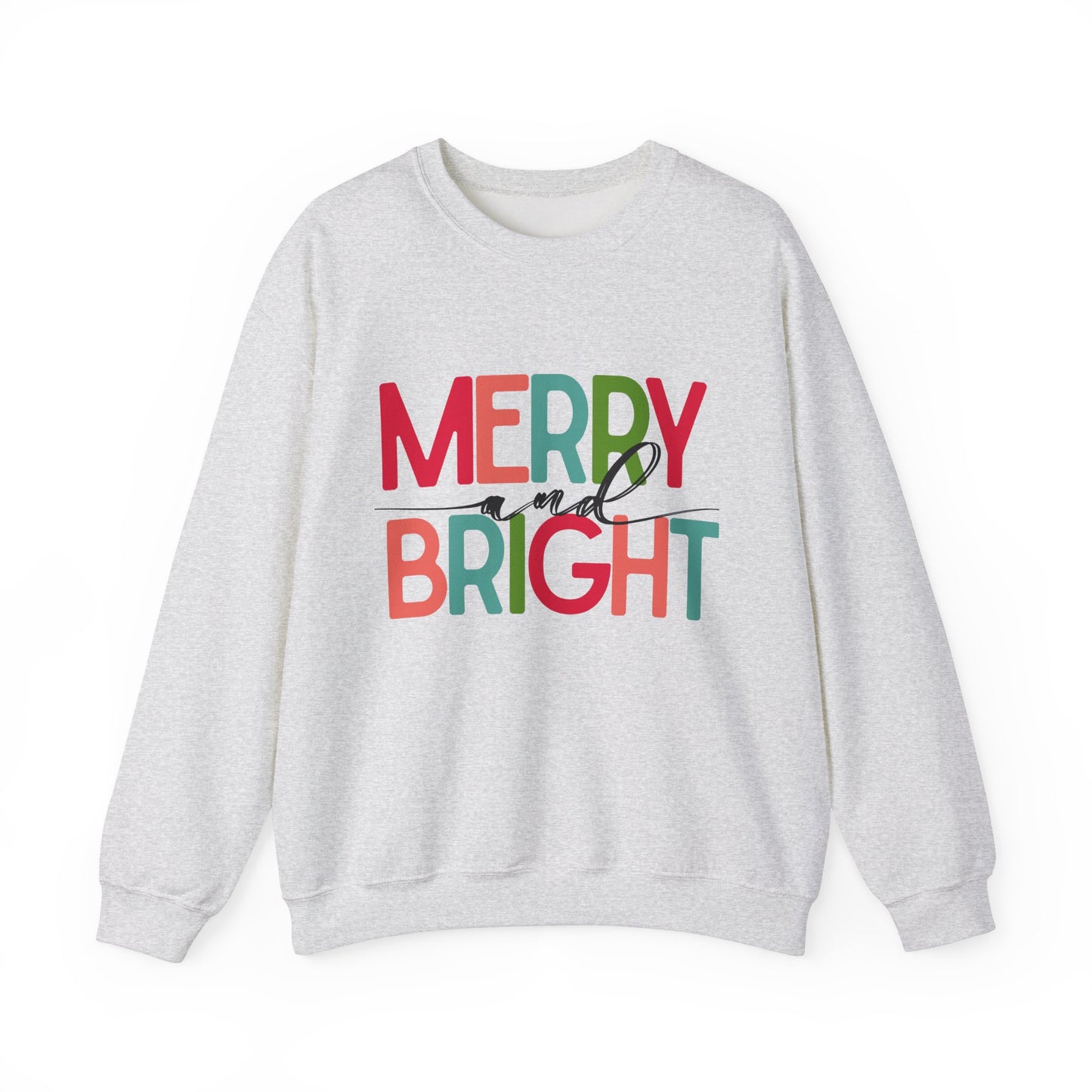 Merry and Bright Unisex Sweatshirt, light colors